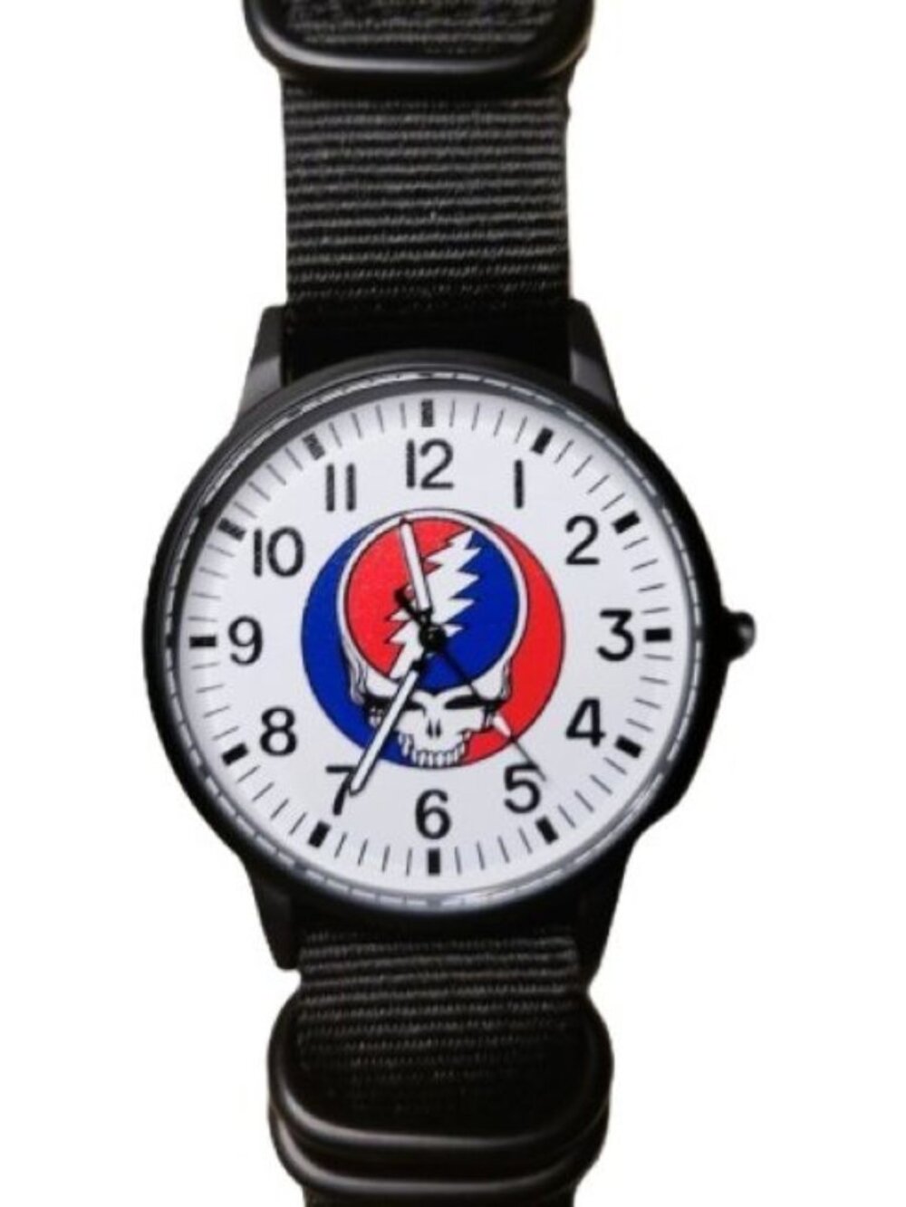 Grateful Dead Ltd Edition 2.0 Analog Watch Black Band Luminous Hands Brand New